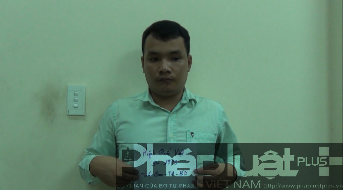 Đối tượng Huỳnh Quốc Việt.