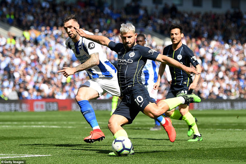Ở vòng đấu cuối cùng của Ngoại hạng Anh 2018/2019, Man City làm khách trên sân Brighton.
