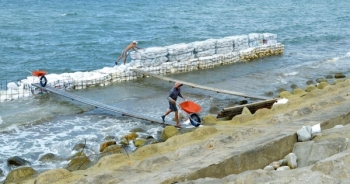 Quảng Ngãi: 2 doanh nghiệp liên danh trúng gói thầu đê biển