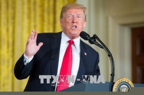 Tổng thống Mỹ Donald Trump. Ảnh: AFP/TTXVN