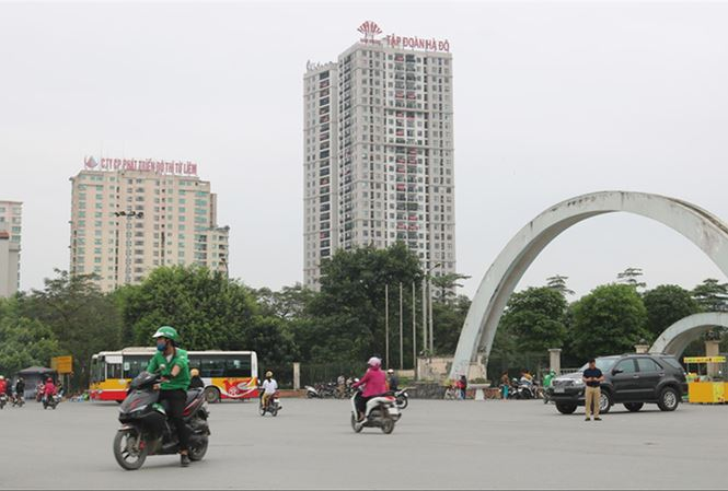 Một góc Công viên Cầu Giấy Ảnh: T.H.