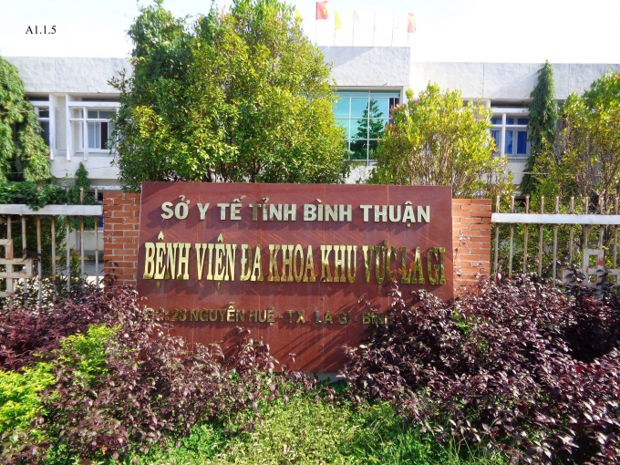 Bệnh viện Đa khoa khu vực La Gi.