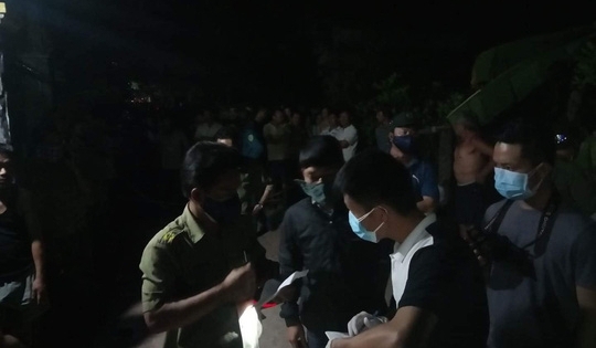 Nghi án giết người rồi bỏ vào bồn nhựa, đổ bê tông lên trên