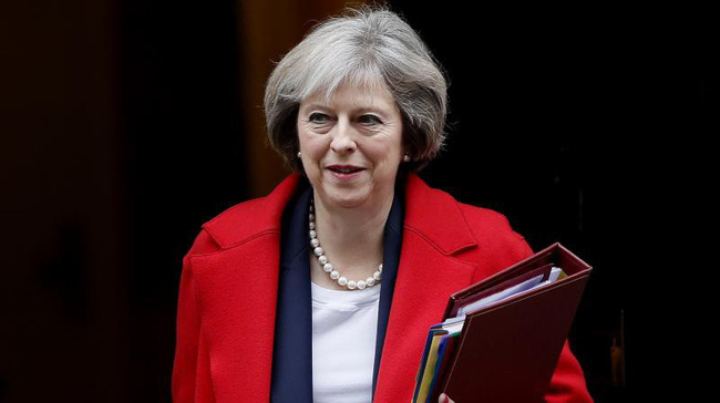 Thủ tướng Anh Theresa May. (Ảnh: AP)