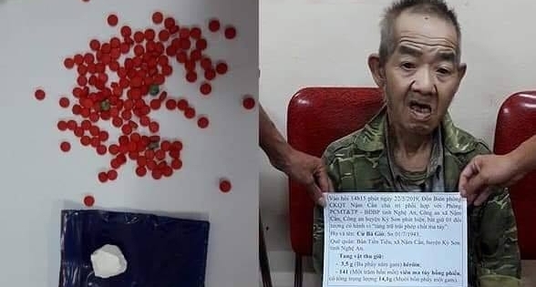 Cụ ông bị bắt khi lặn lội lên biên giới mua “hàng trắng”