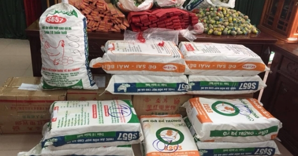 Nghệ An: Bắt hai đối tượng thu giữ hơn 500 kg pháo