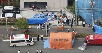 Tấn công bằng dao ở Nhật Bản, 1 nữ sinh tiểu học tử vong, 17 người bị thương