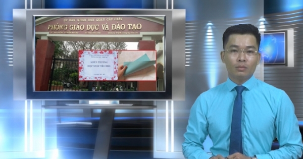 Bản tin Pháp luật: Phòng giáo dục quận Cầu Giấy tặng hộp quà rỗng cho học sinh giỏi, hành vi phản giáo dục