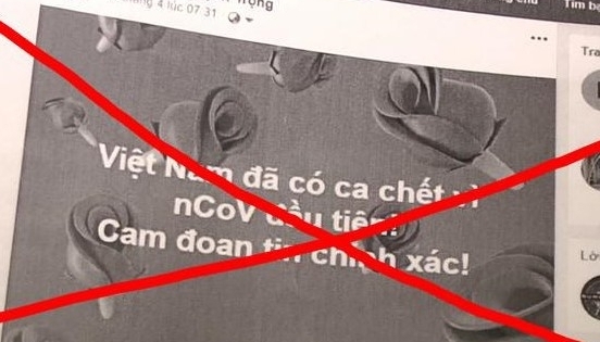 Tung tin thất thiệt “Việt nam có ca tử vong vì Covid-19” chỉ vì muốn được chú ý