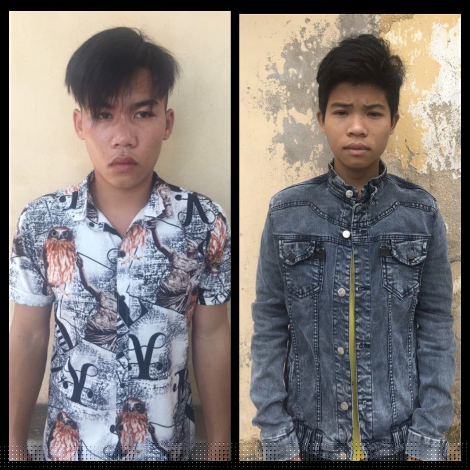 Đối tượng Lê Văn Quyền và đối tượng Nguyễn Hải Đăng.