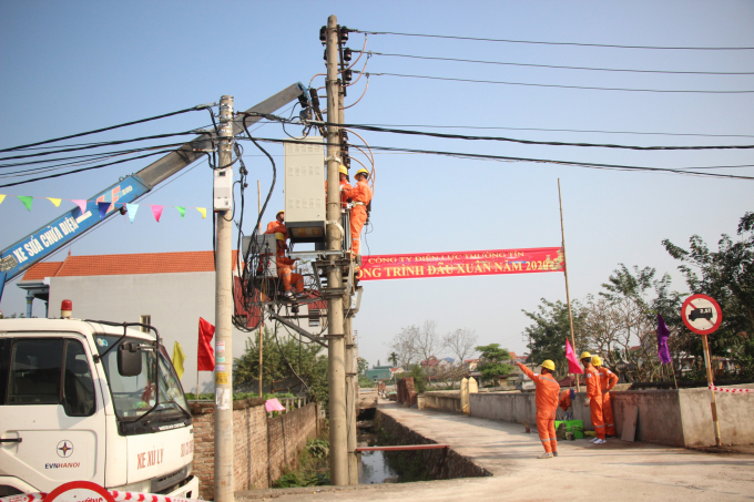 EVNHANOI triển khai sửa chữa, sổ xung công xuất cho các dự án trung hạ thế