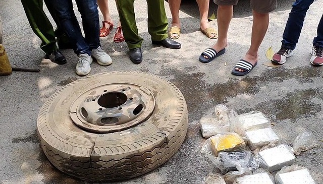 Tang vật vụ án (Ảnh: Công an cung cấp).