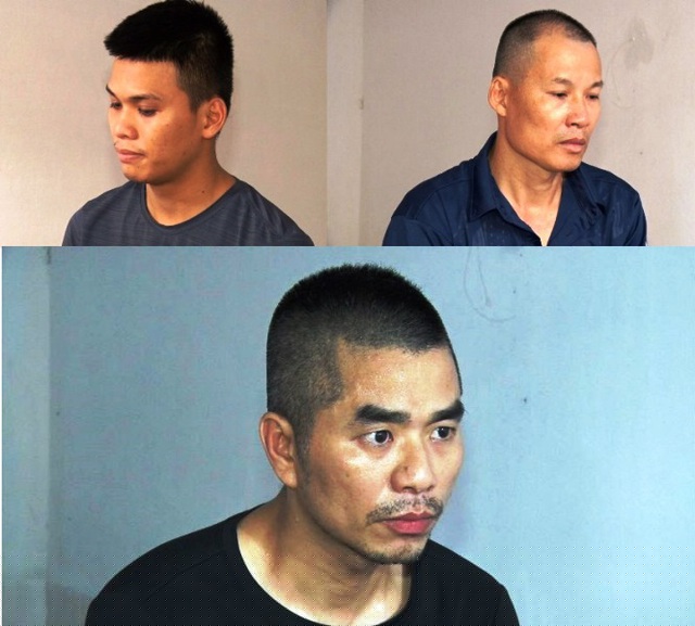 Ba đối tượng bị bắt giữ vì có liên quan đến hành vi