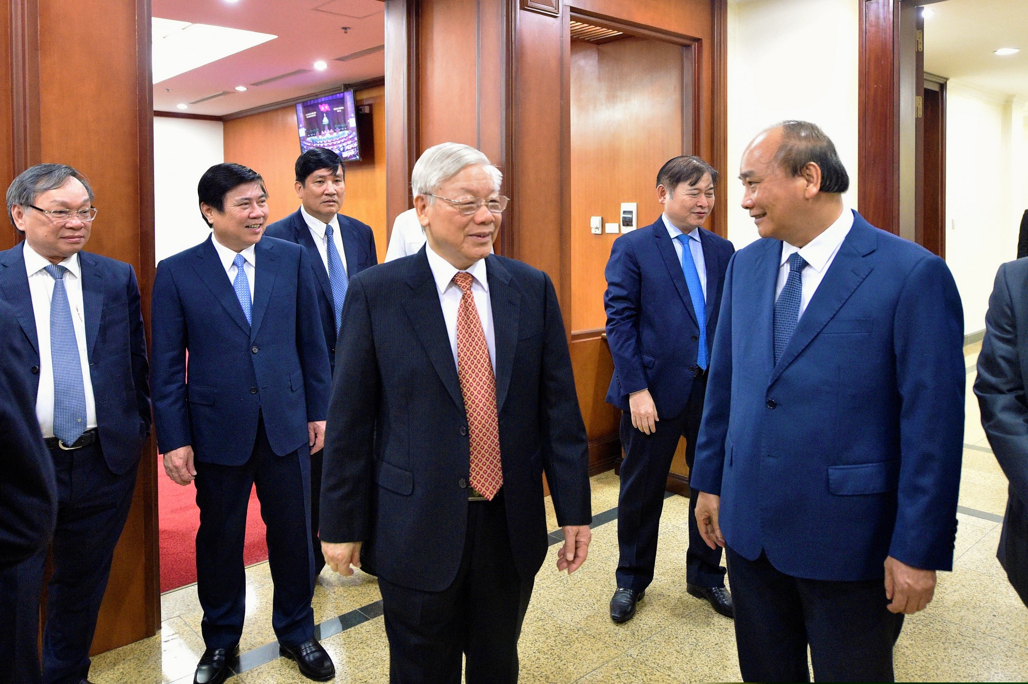 Chùm ảnh: Khai mạc Hội nghị Trung ương 12, khóa XII