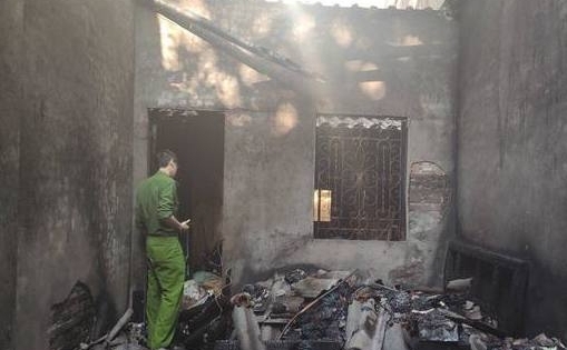 Hải Dương: Bà hoả ghé thăm làm 1 cụ bà 82 tuổi tử vong và 1 ngôi nhà bị sập hoàn toàn