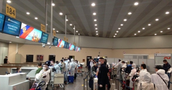 Tiếp tục đưa thêm 340 công dân Việt Nam từ Nga về nước