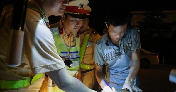 Ba ngày xử phạt hàng nghìn lái xe vi phạm về nồng độ cồn