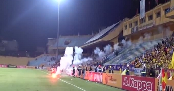 CĐV Nam Định lĩnh 4 năm tù giam vì đốt pháo sáng trên sân Hàng Đẫy