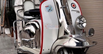 Xe máy cổ Lambretta hơn 60 tuổi giá 456 triệu ở Hà Nội