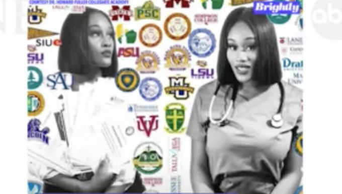 Cặp song sinh Arielle v&agrave; Arianna Williams.