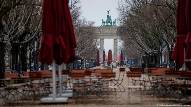 Kinh tế châu Âu chịu nhiều ảnh hưởng do các lệnh phong tỏa. (Ảnh: AFP/Getty)