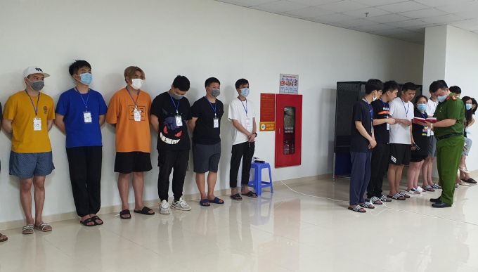 đối tượng người Trung Quốc thuê 9 phòng trong chung cư Florence 28 Trần Hữu Dực, phường Cầu Diễn, quận Nam Từ Liêm để ở