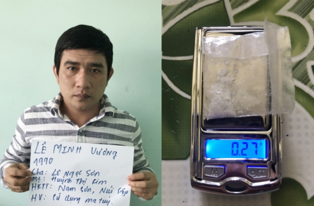 Bắt quả tang vụ tàng trữ và sử dụng trái phép chất ma túy trong phòng trọ