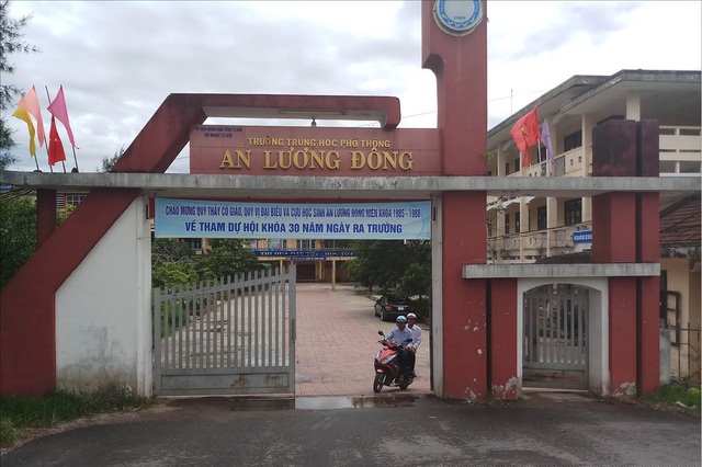 Trường THPT An Lương Đông (huyện Phú Lộc, tỉnh Thừa Thiên Huế) đã cho hơn 1.500 học sinh nghỉ học vì có 1 học sinh là F1 của ca bệnh Covid-19 tại Đà Nẵng.