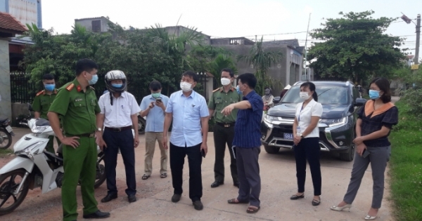 Bắc Giang: Tạm thời giãn cách xã hội đối với huyện Lục Nam từ 17h ngày 11/5