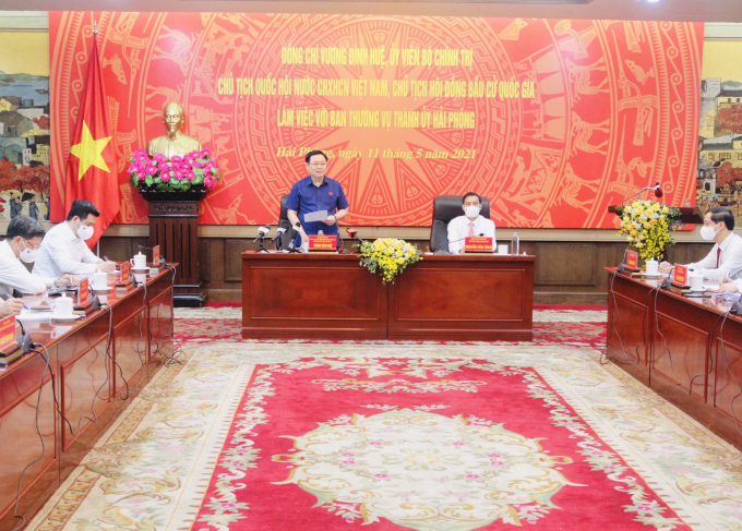 A1 Chu tich Quoc hoi phat bieu chi dao