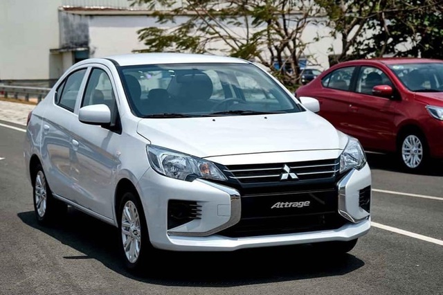 Mitsubishi Attrage là điểm nhấn những tháng gần đây trong phân khúc sedan cỡ B.
