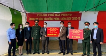 Hải Phòng hỗ trợ các tỉnh bạn 13 tỷ đồng chống dịch