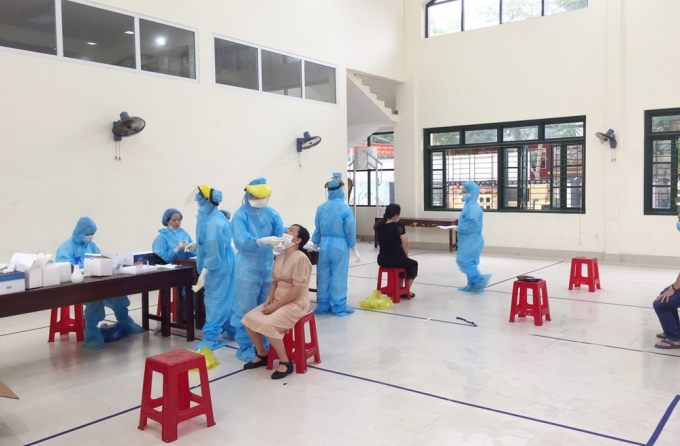 248  mẫu xét nghiệm tại trường THPT Ngô Quyền có kết quả âm tính