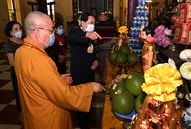 Phó Chủ tịch Thường trực Quốc hội Trần Thanh Mẫn dự lễ