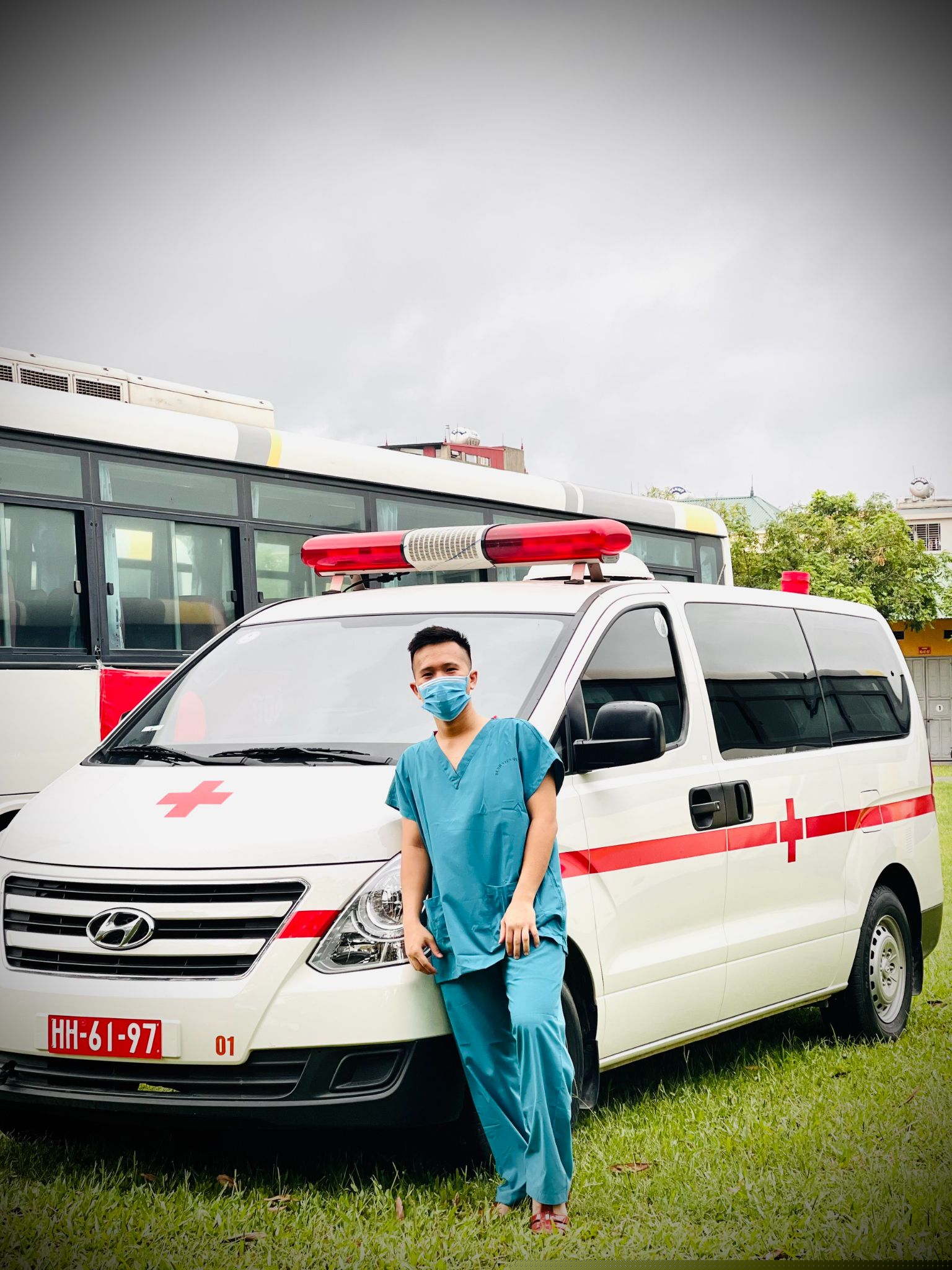 Cao Văn Giang tạm gác lại việc ôn thi để lên đường vào