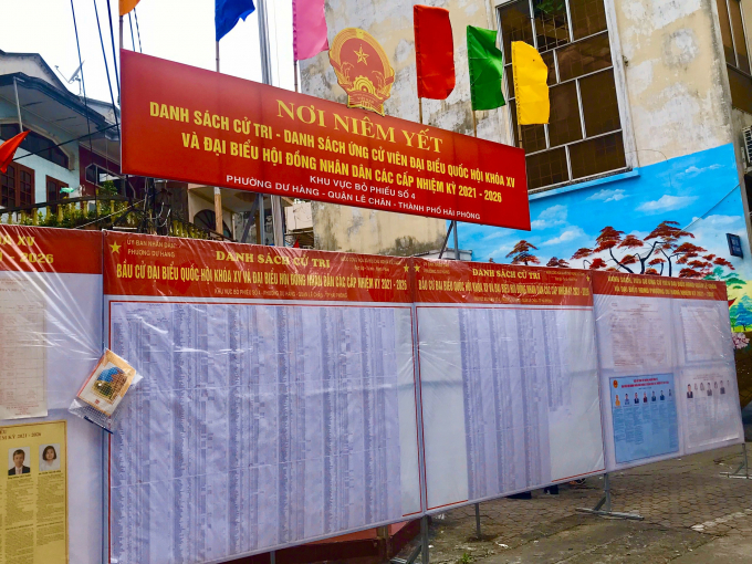 Đến thời điểm hiện tại, công tác niêm yết danh sách cử tri, trang trí pano, khẩu hiệu… tại các địa phương đã được triển khai theo đúng quy định, kế hoạch.