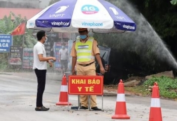 CSGT Bắc Giang chung tay phòng chống dịch bệnh Covid-19