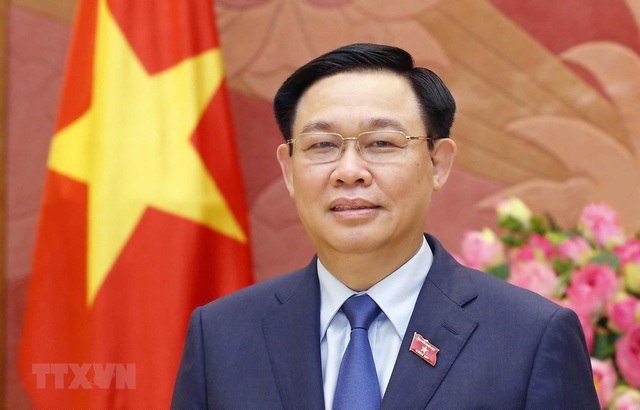 Chủ tịch Quốc hội Vương Đình Huệ.