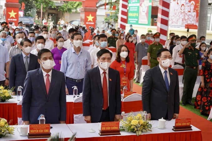 Công tác bầu cử tại huyện An Lão diễn ra trang trọng, khách quan, đúng thời gian, đúng quy định.