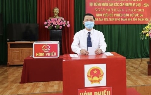 Công tác bầu cử tại Thanh Hoá thành công tốt đẹp trong bối cảnh dịch Covid-19