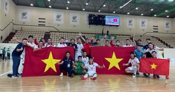 Futsal Việt Nam giành vé dự vòng chung kết futsal World Cup 2021