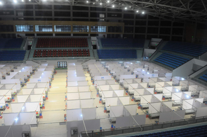 Cơ sở này có quy mô 620 giường với sự phục vụ của 500 cán bộ nhân viên y tế.