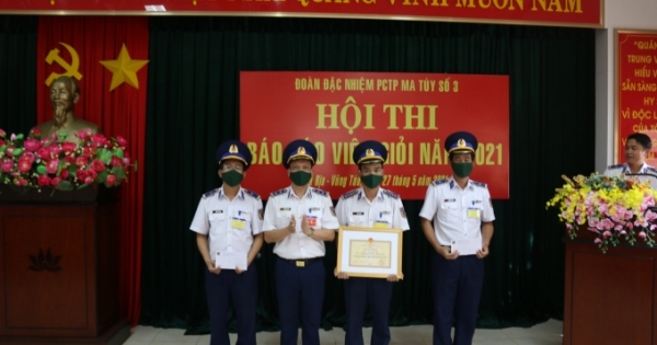 Đoàn Đặc nhiệm PCTP ma túy số 3 tổ chức Hội thi Báo cáo viên giỏi năm 2021