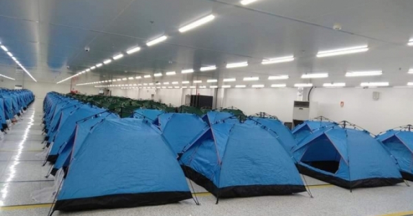 Bắc Ninh: Công nhân ăn, nghỉ tại nơi làm việc để chủ động sản xuất