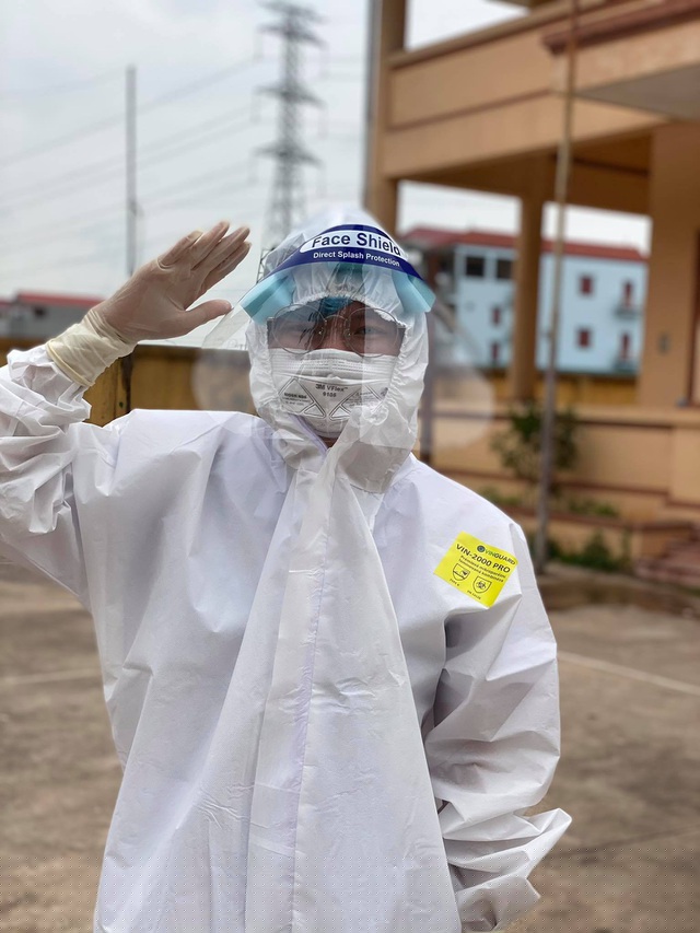 Công việc truy vết, dập dịch tại Bắc Giang tuy vất vả nhưng Thanh Nhàn không cho phép mình gục ngã và luôn cố gắng hoàn thành nhiệm vụ.