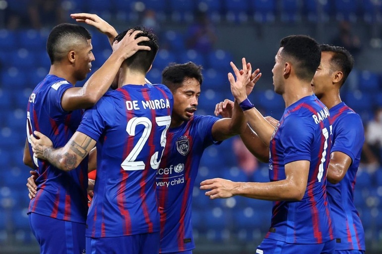 Johor Darul Ta'zim hạ gục Ulsan Huyndai để giành vé lọt vào vòng knock-out AFC Champions League (ảnh: AFC).