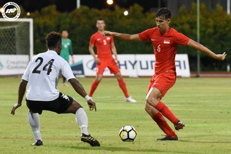 Tham vọng giành huy chương SEA Games của U23 Singapore bị ảnh hưởng nặng nề (ảnh: LĐBĐ Singaprore).