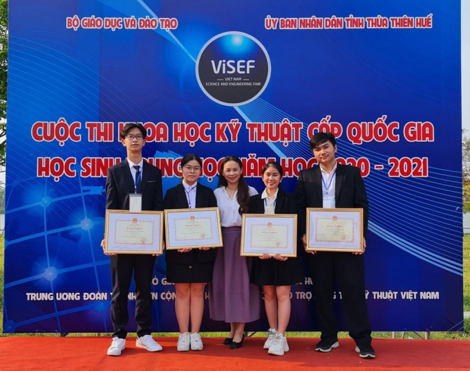 Học sinh Hải Phòng đạt giải cao trong kỳ thi khoa học kỹ thuật cấp quốc gia năm học 2020-2021.