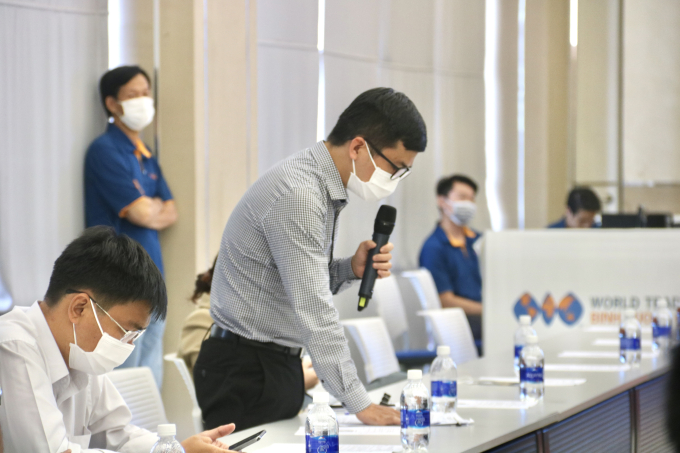 Đại diện các Sở, ban ngành trả lời, giải đáp các vấn đề báo chí quan tâm.