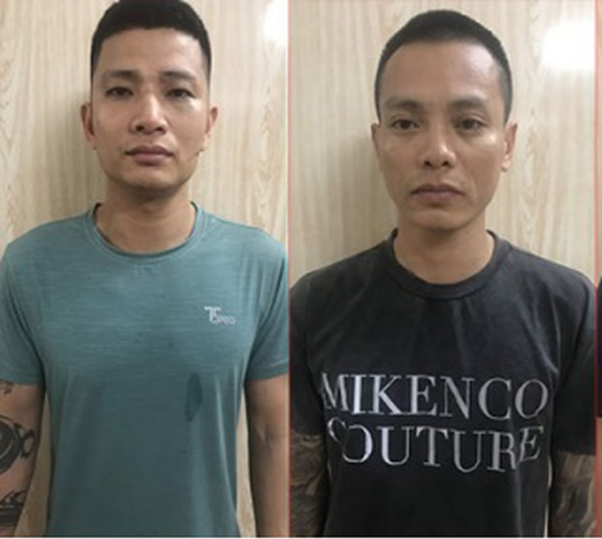 Các đối tượng trong vụ án.